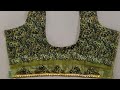 New #Blouse back design #easy# method #blouse#cutting #and#stitching#viral #video ✨✨