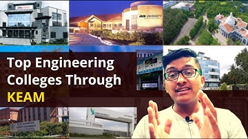 KEAM Top 10 Engineering Colleges, Courses, Fee, Cutoff & Course-wise Seat Matrix