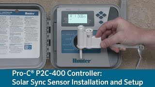ProC® P2C400 Controller: Solar Sync Sensor Installation and Setup