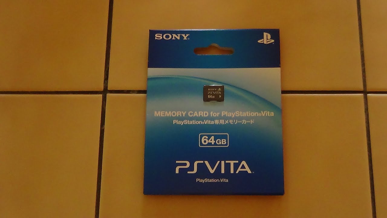 Scheda Di Memoria Originale Sony PS Vita 64GB (PCH-Z641) - Condizioni Usate