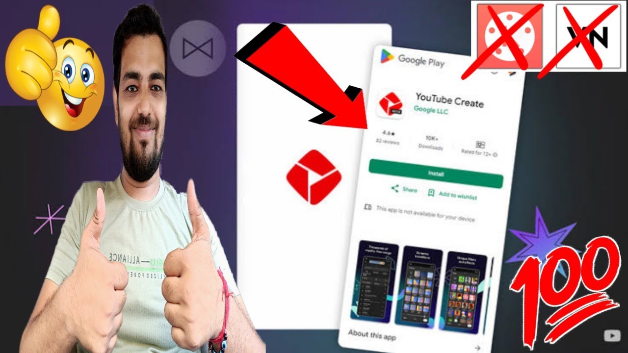 Finally Youtube Create App Launched | Youtube Create से वीडियो Edit कैसे करे ? हिन्दी Tutorial 