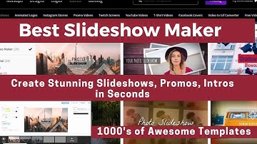 Best Slideshow Maker [ Create Professional Slideshows in Seconds]