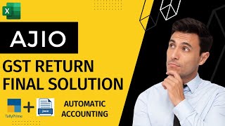 AJIO GST RETURN SOLUTION | AJIO GST EXCEL|JSON, WITH THE HELP OF GSTWISE.IN