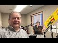 Terry Tremblay Melfort Mustangs Play Off Party interview on CJVR