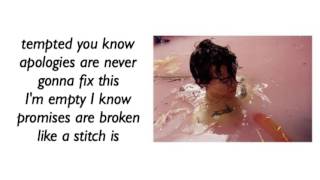 Video thumbnail of "harry styles - woman ; lyrics"