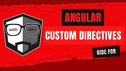 Angular Custom Directives | Hide for Specific Users