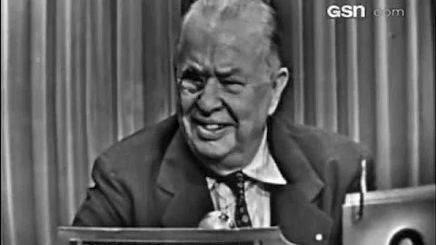 What's My Line? - Charles Coburn (Aug 2, 1953) [UP...