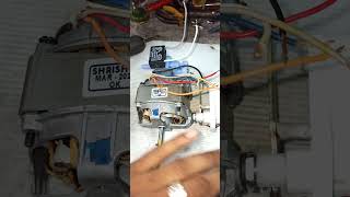 #short table fan 6 wire motor connection