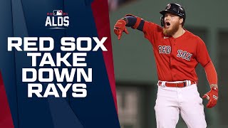 Red Sox upset Rays in ALDS in HUGE upset to start out Postseason! | ALDS Game Highlights