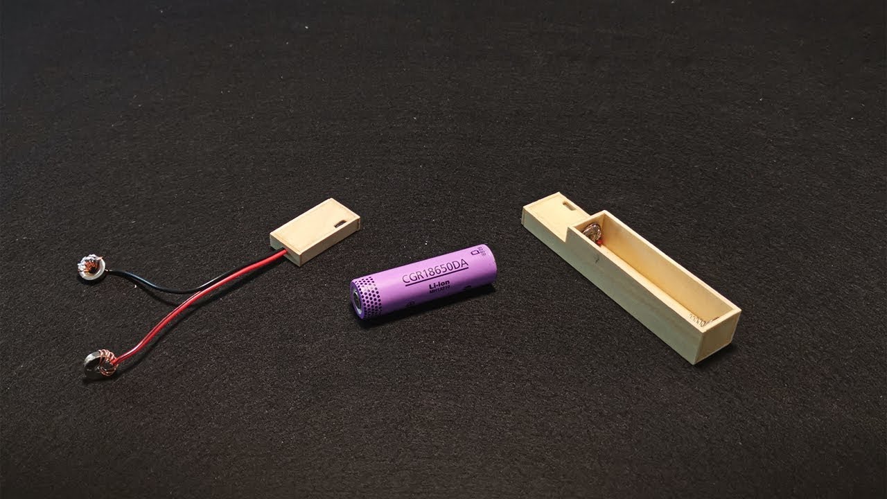 How to make 18650 lithium battery charger at home - 2 ways - YouTube