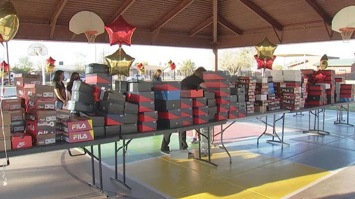 Valley teen donates shoes for every student at Cha...