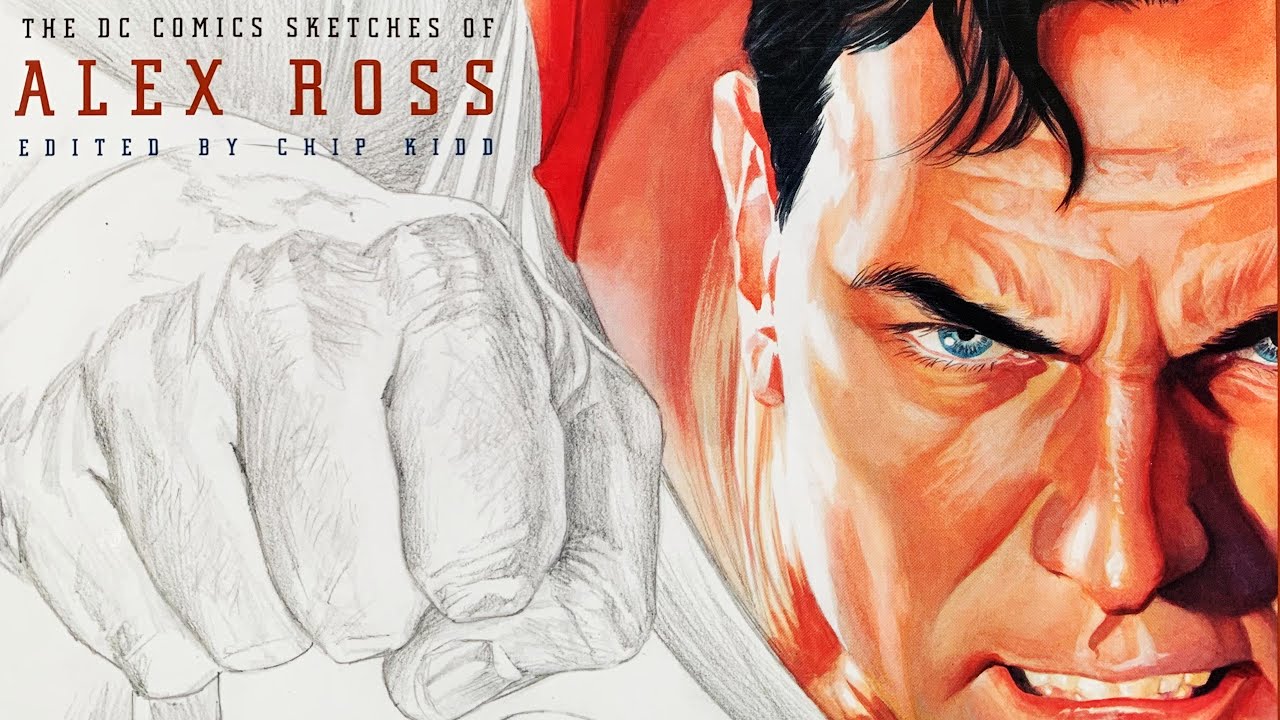 Rough Justice: The DC Comics Sketches of Alex Ross (Flick Through / ASMR) -  YouTube