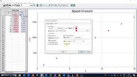 Logger Pro Error bars