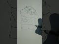 Sinchan cartoon drawing in easy way 🙏 PLEASE SUPPORT ME 🙏💞#short #shorts #short_video #cartoon