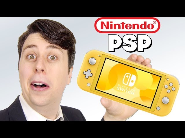 Introducing the Nintendo PSP - SWITCH LITE PARODY - YouTube