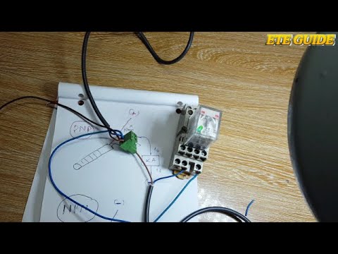 cách đấu cảm biến quang 4 dây
