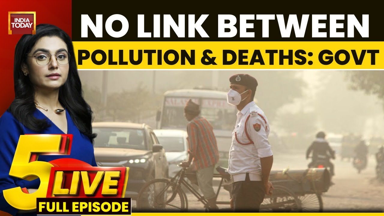 5ive Live With Sonal Mehrota Kapoor: 1.7 Million Pollution Deaths in India, Govt Denial 'Political'