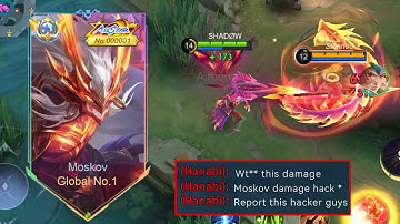 MANIAC!! WTF DAMAGE!! TOP 1 GLOBAL MOSKOV BEST 1 HIT DELETE  BUILD 2024!! BUILD TOP 1 GLOBAL MLBB