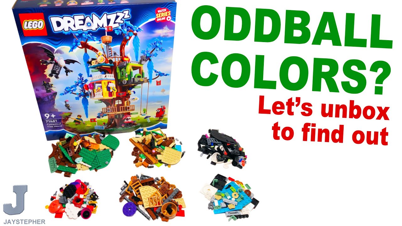 LEGO DREAMZzz 2023 Fantastical Tree House 71461 Unboxing & Brick