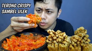 VIRAL!! MUKBANG TERONG CRISPY SAMBAL ULEK | MUKBANG ASMR INDONESIA