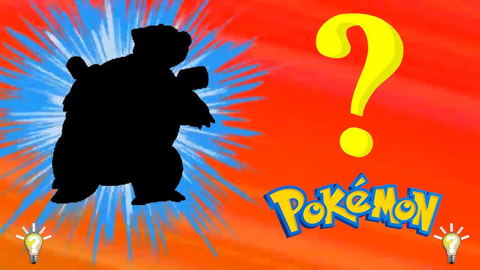 Who's that Pokemon!? QUIZ! Pokemon shadows. 