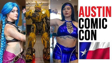 THIS IS GREATER AUSTIN COMIC CON 2025 TEXAS BEST COSPLAY MUSIC VIDEO BEST COSTUMES ANIME CMV GACC