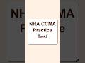 NHA CCMA Practice Test—Questions You Cannot Skip #studytips #ccma