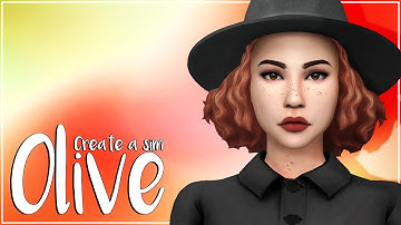 OLIVE | THE SIMS 4 | Create a Sim + CC list and sim download