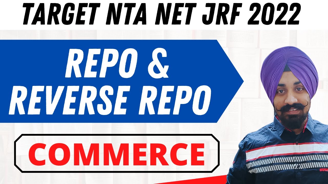 Repo Reverse Repo II Commerce Concepts By Talvir Singh YouTube