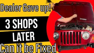 jeep wrangler - dealer couldn’t fix! no crank no start