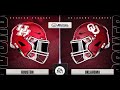 @EASPORTSCollege🏈WEEK 2🏈 @soonersportscom❤️🐴🤍 vs. @UHAthletics🏈LIVE🏈OKLAHOMA MEMORIAL STADIUM🏟️