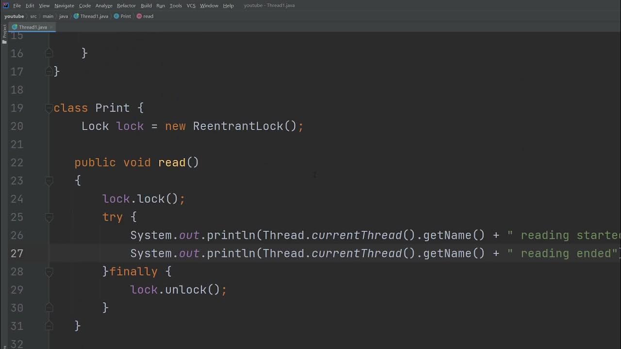 Read Write Lock YouTube