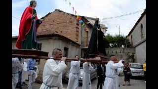 Zammarò Pasqua 2019 Domenica In ALBIS L' AFFRUNTATA uscita processione S. Giovanni e della Madonna.