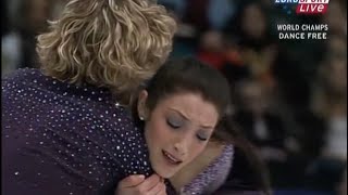 Meryl DAVIS and Charlie WHITE. USA.  2008 Worlds. Free Dance