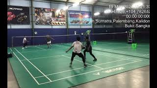 Badminton time in Sunday Afternoon; 19 May 2024. Rubber game on set 3 vs Ojik-Ilham