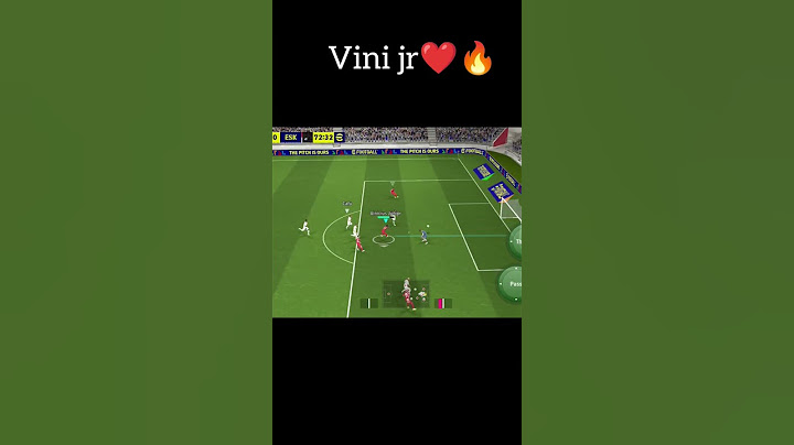 Vini jr goal 🥅. #efootball2025