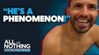 Sergio Agueros Son Had One Request After Leicester Hattrick