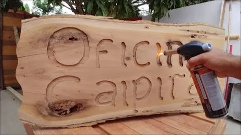 Como pintar letras em placas de madeira?