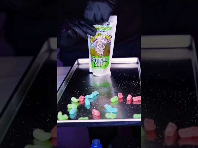 The Sourest Freeze Dry Ever 🥶🤯#sour #sourcandy #warheads #freezedriedcandy #trendytreats #asmr class=