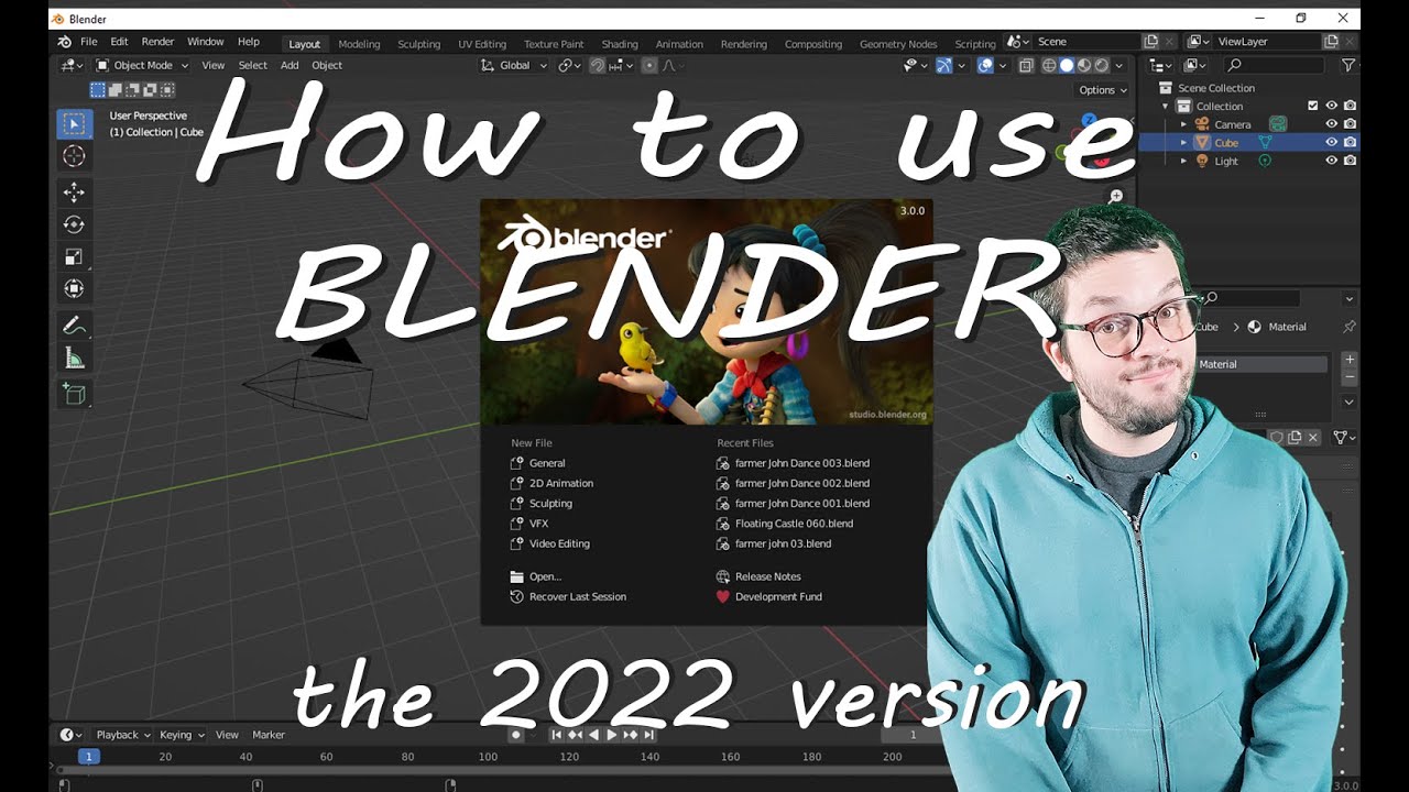 How to use Blender