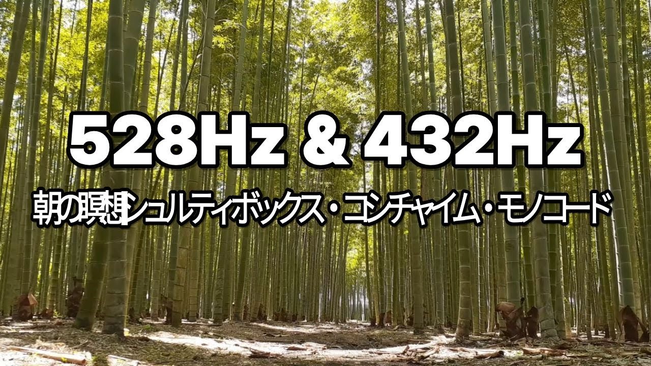【驚くほど運気が上昇】静寂の竹林と聖なる周波数 30分｜432Hz 528Hz 幸運を引き寄せる波動浄化｜Bamboo Forest