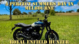 Summer in Australia and a Royal Enfield Hunter 350