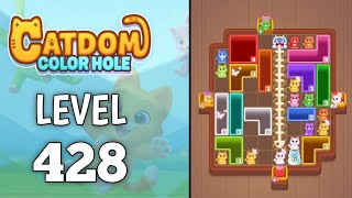Catdom: Color hole Level 428 walkthrough solution 