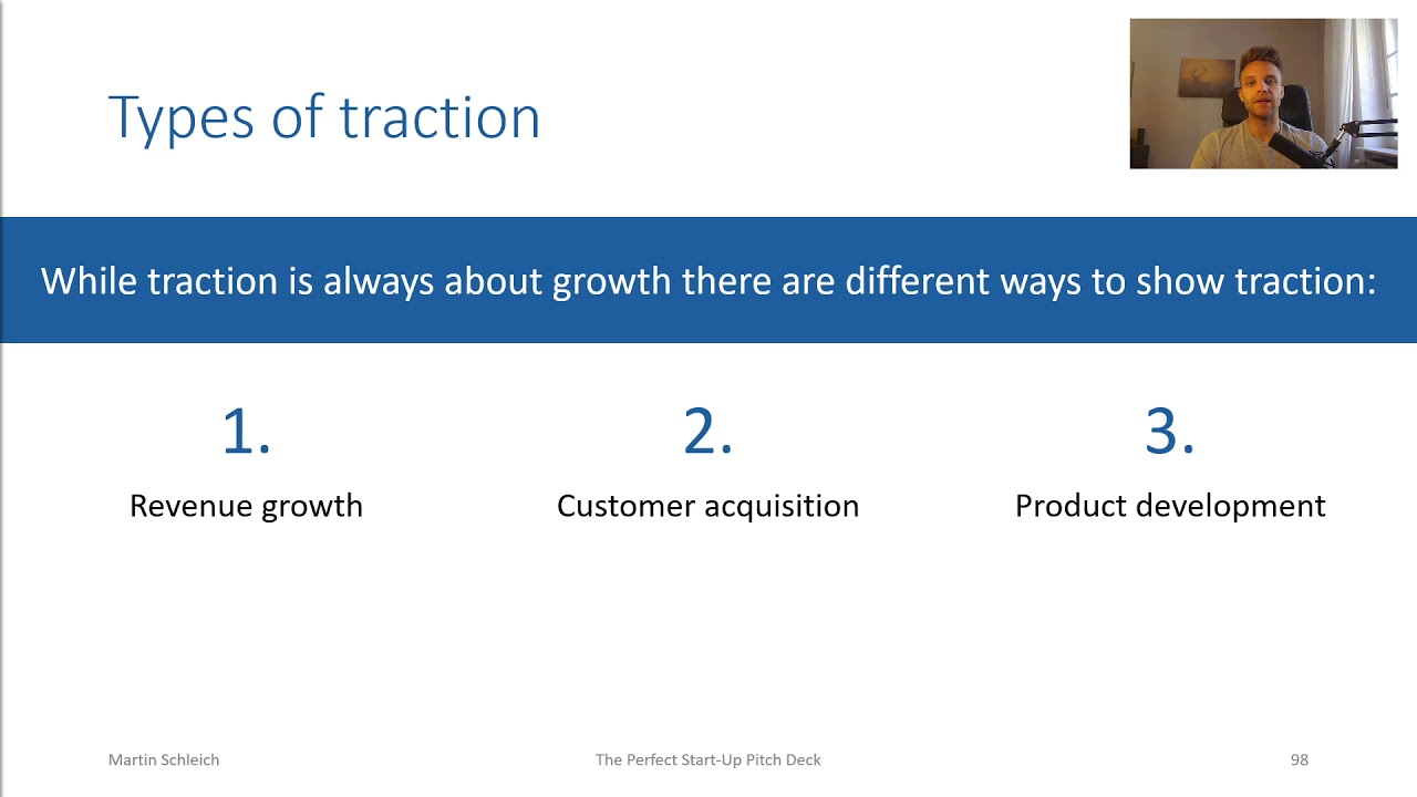 The Perfect Start-up Pitch Deck 50 - Chapter 5 Traction Slide 