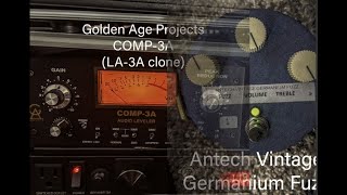Madix Audio + Echoluxe Vintage Germanium Fuzz Recording Techniques EX Thick Guitar Tones LA3A Sloan