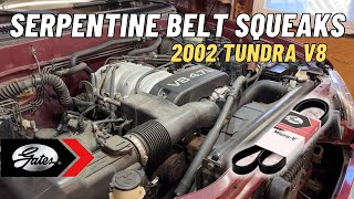 Replacing the Serpentine Belt on my 2002 V8 Tundra
