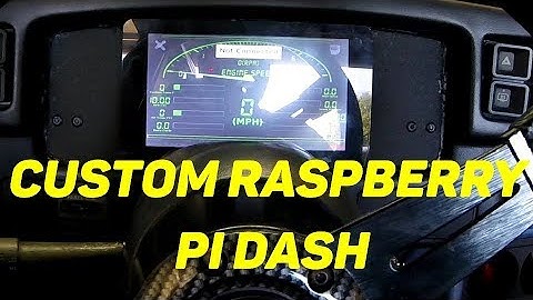 Custom Pi Dash Dashboard In Turbo Fox Body Mustang Pt.1