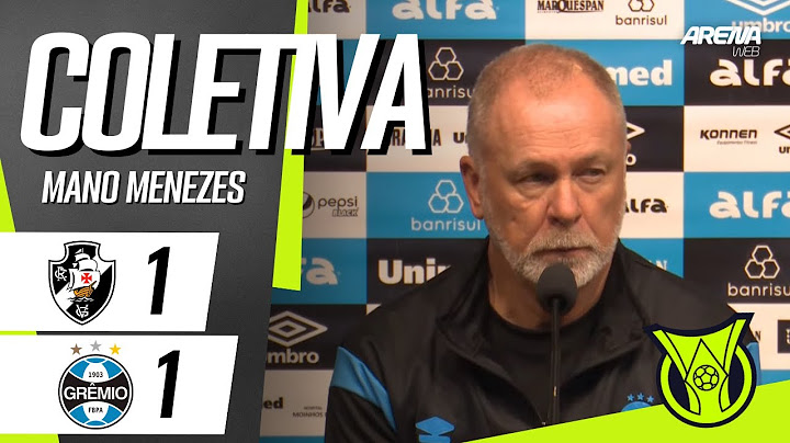 COLETIVA MANO MENEZES | AO VIVO | Vasco x Grêmio - Brasileirão 2025