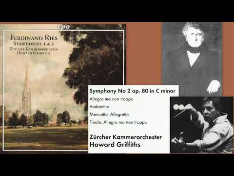 Ferdinand Ries: Symphony No.2, Op.80, in C minor, Howard