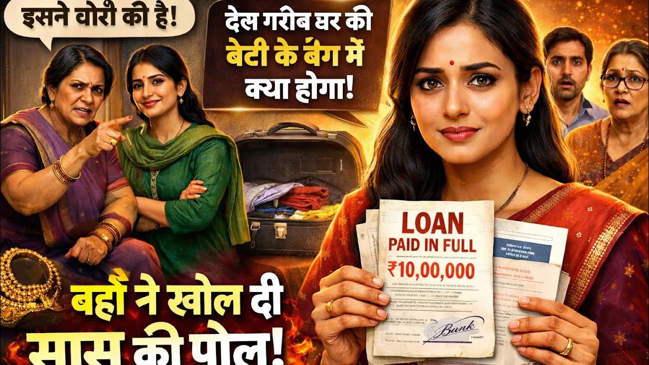 बहू ने खोल दी सास का पोल । Emotional Hindi story